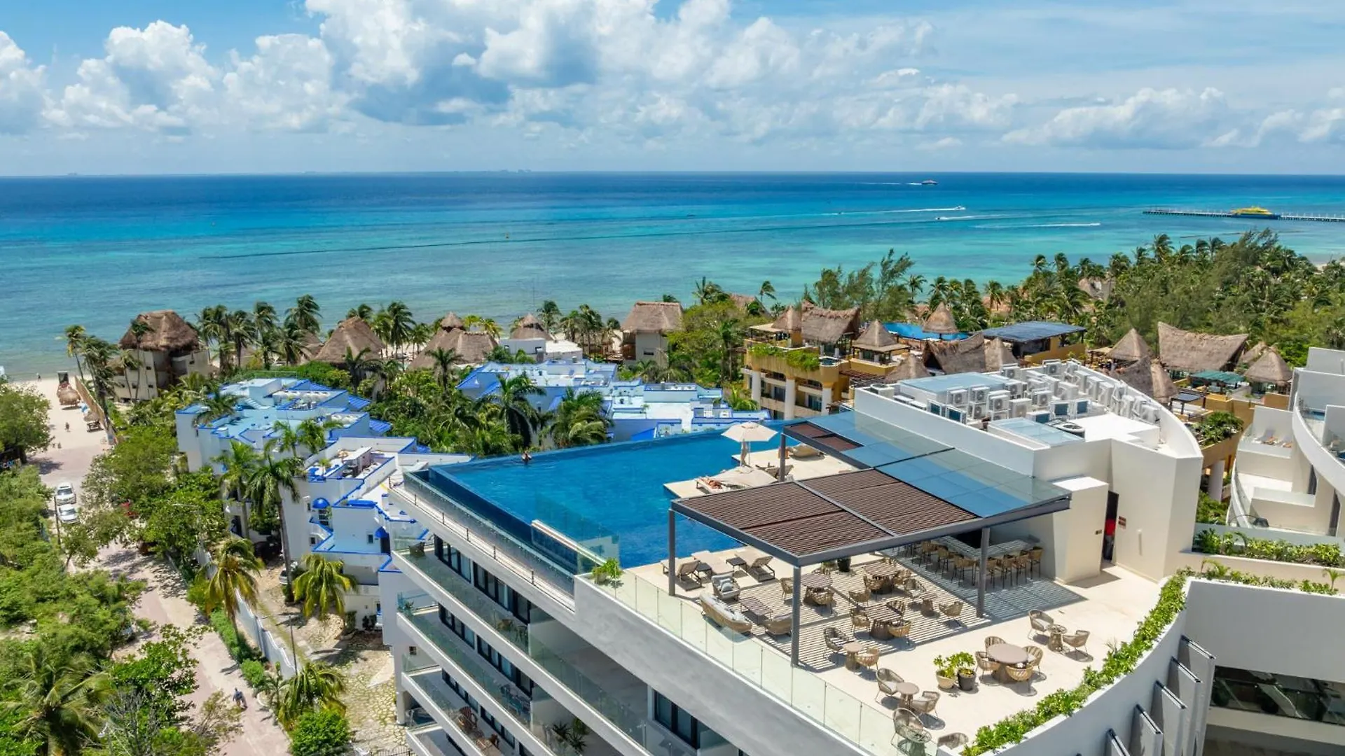 Marila Ocean View Parking Gym Villa Playa del Carmen Mexico
